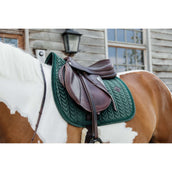 Kentucky Tapis de Selle velours Pearls de Saut Pine Green Kentucky Tapis de Selle velours Pearls de Saut Pine Green