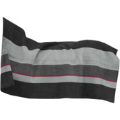 Kentucky Couverture Polaire Heavy Square Stripes Noir/Gris Kentucky Couverture Polaire Heavy Square Stripes Noir/Gris