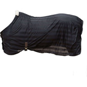 Kentucky Horsewear Couverture Anti-Mouches Light Striped Mesh Noir Kentucky Horsewear Couverture Anti-Mouches Light Striped Mesh Noir