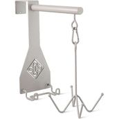 Kentucky Horsewear Porte Bride 4 Fixation par crochet Argent Kentucky Horsewear Porte Bride 4 Fixation par crochet Argent