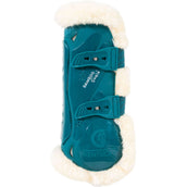 Kentucky Horsewear Protèges-Tendons Bamboo Elastic Vegan Sheepskin Émeraude Kentucky Horsewear Protèges-Tendons Bamboo Elastic Vegan Sheepskin Émeraude
