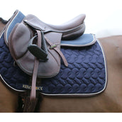 Kentucky Amortisseur Halfpad Anatomic Absorb Navy/White/Brown Kentucky Amortisseur Halfpad Anatomic Absorb Navy/White/Brown