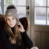 Kentucky Bonnet Pompom Beige Kentucky Bonnet Pompom Beige