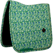 Kentucky Tapis de Selle Velvet Paisley Garden Dressage Vert/Marine Kentucky Tapis de Selle Velvet Paisley Garden Dressage Vert/Marine