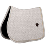 Kentucky Tapis de Selle Velvet Pied de Poule de Saut Gris/Blanc Kentucky Tapis de Selle Velvet Pied de Poule de Saut Gris/Blanc