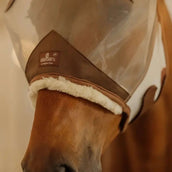 Kentucky Masque Anti-Mouches Skin Friendly avec Oreilles Argent Kentucky Masque Anti-Mouches Skin Friendly avec Oreilles Argent