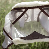 Kentucky Masque Anti-Mouches Skin Friendly avec Oreilles Argent Kentucky Masque Anti-Mouches Skin Friendly avec Oreilles Argent