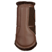 LeMieux Guêtres Brushing Fleece Marron/Marron LeMieux Guêtres Brushing Fleece Marron/Marron
