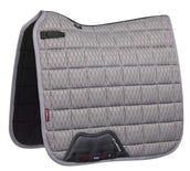 LeMieux Tapis de Selle Carbon Mesh Air Square Dressage Gris LeMieux Tapis de Selle Carbon Mesh Air Square Dressage Gris