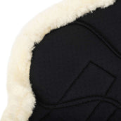 LeMieux Brushing Boots Fleece Edge Mesh Noir/Naturel LeMieux Brushing Boots Fleece Edge Mesh Noir/Naturel