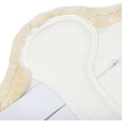 LeMieux Brushing Boots Fleece Edge Mesh Blanc/Naturel LeMieux Brushing Boots Fleece Edge Mesh Blanc/Naturel