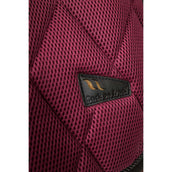 Back on Track Tapis de Selle AirFlow Dressage Vin rouge Back on Track Tapis de Selle AirFlow Dressage Vin rouge