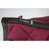 Back on Track Tapis de Selle AirFlow Dressage Vin rouge Back on Track Tapis de Selle AirFlow Dressage Vin rouge