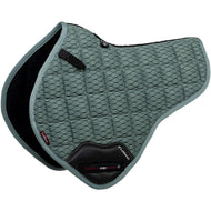 LeMieux Tapis de Selle Carbon Mesh Air Half Square CC Sage LeMieux Tapis de Selle Carbon Mesh Air Half Square CC Sage