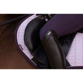 LeMieux Tapis de Selle Suede de Saut Violet LeMieux Tapis de Selle Suede de Saut Violet