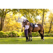 LeMieux Tapis de Selle Suede de Saut Violet LeMieux Tapis de Selle Suede de Saut Violet