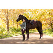 LeMieux Tapis de Selle Loire Classic de Saut Damson LeMieux Tapis de Selle Loire Classic de Saut Damson