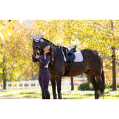 LeMieux Tapis de Selle Suede Dressage Violet LeMieux Tapis de Selle Suede Dressage Violet