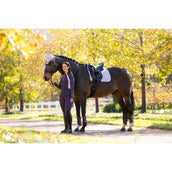 LeMieux Tapis de Selle Suede Dressage Violet LeMieux Tapis de Selle Suede Dressage Violet