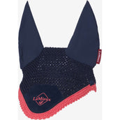 LeMieux Bonnet Anti-Mouches Classic Navy/Airelle LeMieux Bonnet Anti-Mouches Classic Navy/Airelle