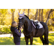 LeMieux Tapis de Selle Merino Suede de Saut Violet LeMieux Tapis de Selle Merino Suede de Saut Violet