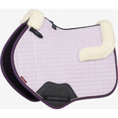 LeMieux Tapis de Selle Merino Suede de Saut Violet LeMieux Tapis de Selle Merino Suede de Saut Violet