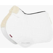 LeMieux Tapis de Selle Pro CC Peau d'Agneau Blanc/Blanc LeMieux Tapis de Selle Pro CC Peau d'Agneau Blanc/Blanc