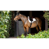 LeMieux Tapis de Selle Prosorb Plain 2 Pocket Polyvalent Blanc LeMieux Tapis de Selle Prosorb Plain 2 Pocket Polyvalent Blanc