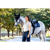 LeMieux Tapis de Selle Puissance Suede Close Contact Marin LeMieux Tapis de Selle Puissance Suede Close Contact Marin