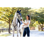 LeMieux Tapis de Selle Puissance Suede Close Contact Marin LeMieux Tapis de Selle Puissance Suede Close Contact Marin