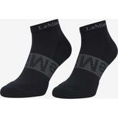 LeMieux Chaussettes Trainer 3 Pack Noir LeMieux Chaussettes Trainer 3 Pack Noir
