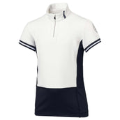 Mountain Horse T-shirt de Concours Brilliant Event Top Junior Blanc Mountain Horse T-shirt de Concours Brilliant Event Top Junior Blanc