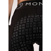 Montar Legging d'Équitation Selena Pull On Junior Full Grip Noir Montar Legging d'Équitation Selena Pull On Junior Full Grip Noir