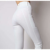 Montar Legging d'Équitation Michelle Rosegold Logo Blanc Montar Legging d'Équitation Michelle Rosegold Logo Blanc