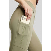Montar Legging d'Équitation MoErica Winter Full Grip Dusty Green Montar Legging d'Équitation MoErica Winter Full Grip Dusty Green