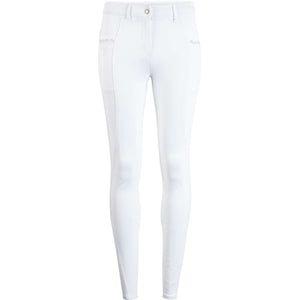 Montar Pantalon d'Équitation Crystal Full Grip Blanc Montar Pantalon d'Équitation Crystal Full Grip Blanc