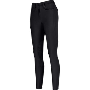 Pikeur Pantalon d'Équitation Laure Prise de Genou Noir Pikeur Pantalon d'Équitation Laure Prise de Genou Noir