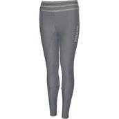 Pikeur Legging d'Équitation Ida Athleisure Full Grip Enfants Gris/Argent Pikeur Legging d'Équitation Ida Athleisure Full Grip Enfants Gris/Argent