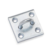 Shires Anneau d'attache avec Plaque de Fixation Metale Shires Anneau d'attache avec Plaque de Fixation Metale