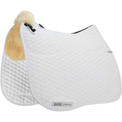 Stübben Tapis de Selle Streamline Dressage Peau dÁgneau Blanc Stübben Tapis de Selle Streamline Dressage Peau dÁgneau Blanc