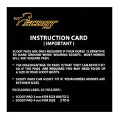 Scoot Boots Pad de Muserolle Noir Scoot Boots Pad de Muserolle Noir