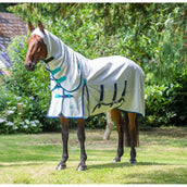 Highlander Plus by Shires Couverture Eczema Sweet-Itch Combo Blanc Highlander Plus by Shires Couverture Eczema Sweet-Itch Combo Blanc