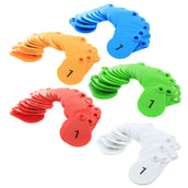 Agradi Étiquettes pour le cou 1-25 Vert Agradi Étiquettes pour le cou 1-25 Vert