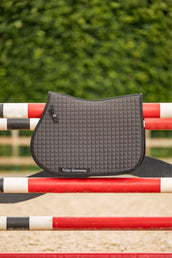 Velder Horsewear Premium Tapis de Selle Bamboo de Saut Noir Velder Horsewear Premium Tapis de Selle Bamboo de Saut Noir