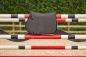 Velder Horsewear Premium Tapis de Selle Bamboo de Saut Noir Velder Horsewear Premium Tapis de Selle Bamboo de Saut Noir