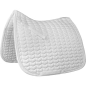 Waldhausen Tapis de Selle Classic Dressage Blanc/Blanc Waldhausen Tapis de Selle Classic Dressage Blanc/Blanc