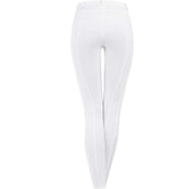ELT Pantalon d'Équitation Micro Silicone Genouillères Blanc ELT Pantalon d'Équitation Micro Silicone Genouillères Blanc