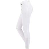 ELT Pantalon d'Équitation Micro Silicone Genouillères Blanc ELT Pantalon d'Équitation Micro Silicone Genouillères Blanc