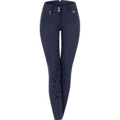 ELT Pantalon d'Équitation Micro Sport High Waist Silicone Nightblue ELT Pantalon d'Équitation Micro Sport High Waist Silicone Nightblue