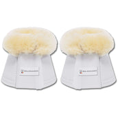 Waldhausen Cloches d'Obstacles avec Peau d'Agneau Blanc Waldhausen Cloches d'Obstacles avec Peau d'Agneau Blanc